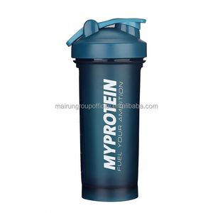 Bouteille de sport en plastique pour homme, 400 ml, 600 ml, nouvelle vente chaude, shaker de protéines pour la gym, à boire directement, qualité alimentaire, écologique, applicable - Product Image 2