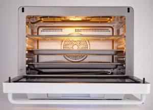 OEM/ODM Friteuse Four Friteuse à vapeur sans huile sans huile Doublure en acier inoxydable Visible <span class=keywords><strong>Silver</strong></span> <span class=keywords><strong>Crest</strong></span> 40L Friteuses à air - Product Image 2