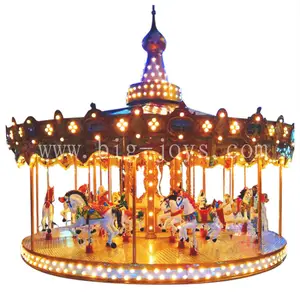 Карусель детская Верховая езда карнавал с различными стилями открытый парк развлечений Крытый Электрический оборудование