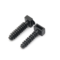 Supports d'attache de câble d'ancrage en maçonnerie de 8mm | Bouchons muraux robustes pour faisceau de câbles et colliers de serrage