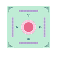 Tapis de mahjong imprimé sur mesure, motif personnalisé, coussin en caoutchouc antidérapant, réduction du bruit, tapis de table de mahjong pour la maison et le club