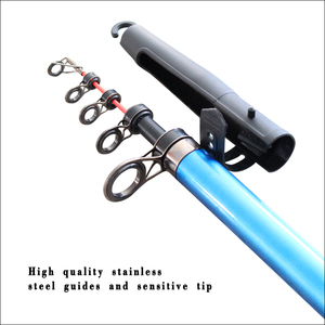 Cañas de Pescar Telescópicas de Carbono IM6 de 3.6m Personalizables, Juego de 4 Piezas con Mango de EVA para Carpa y Lubina, Hechas en China - Product Image 3