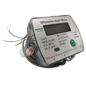 CE/orta sertifikalı su akış ölçer için ısı ölçer s ultrasonik sensör isı akıllı Mbus Rs485 Modbus ultrasonik ısı ölçer