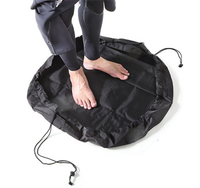 Tapis de changement de combinaison de plongée personnalisés avec logo et taille sur mesure, avec sac de transport pour la plage
