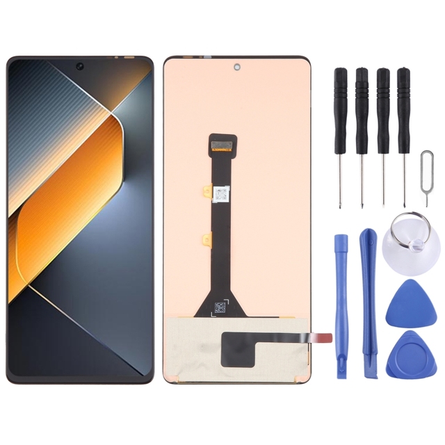 Best Selling Display for Tecno Pova 6 Pro Original AMOLED LCD Screen With Digitizer Full Assembly