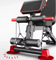 Chaise de fitness en métal YX, banc abdominal multifonctionnel pour sit-ups, banc de musculation pliable, équipement de fitness