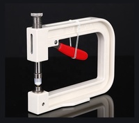 Perles de presse à main 6MM/8MM rivetage manuel perle Fix réglage Machine perle outil de fixation avec ensemble de bijoux en verre
