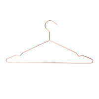 Cintre de séchage de vêtements pour boutique, porte-manteau, de couleur or rose, cuivre et métal, livraison gratuite