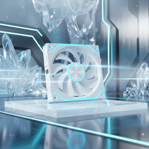 Ventilateurs de boîtier PC ARGB 120 mm, haut débit d'air, refroidissement silencieux, éclairage <span class=keywords><strong>RGB</strong></span> PWM 4 broches, compatibles avec les ordinateurs de jeu et les refroidisseurs de processeur - Product Image 6