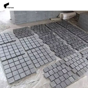 Tostone <span class=keywords><strong>Pavé</strong></span> Extérieur Pas Cher En Granit Naturel Chinois Trumble Cobble pour Villa Extérieur Allée <span class=keywords><strong>Pavé</strong></span> Zone - Product Image 2
