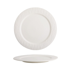 Plato de cerámica Premium para bistec y pizza con patrón de <span class=keywords><strong>roca</strong></span>, plato redondo de Metal para bodas, restaurantes occidentales, uso doméstico - Product Image 4