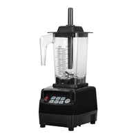 Table de cuisson multifonctionnelle avec son isolation acoustique, mélangeur 1200W, capacité de 1,5L, lames en acier inoxydable, usage professionnel commercial