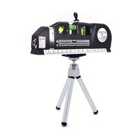 Niveau laser infrarouge multifonctionnel 3-en-1 LV03+ avec trépied, outil de mesure vertical et horizontal portatif 650-680nm