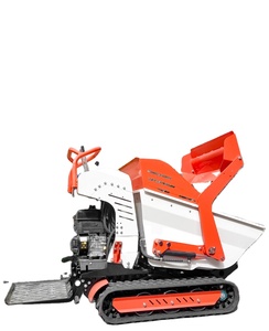 Chargement hydraulique 500kgs 1 tonne Démarrage électrique sur chenilles Mini camion benne à chenilles à <span class=keywords><strong>vendre</strong></span> - Product Image 4