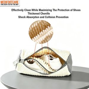 Sacchetto Doppio per <span class=keywords><strong>Lavaggio</strong></span> <span class=keywords><strong>Scarpe</strong></span>, con Cerniera Autobloccante, per Pulizia Sneaker e <span class=keywords><strong>Scarpe</strong></span> da Tennis, Sacchetto per Lavanderia, 360 °   Pulizia Profonda - Product Image 6