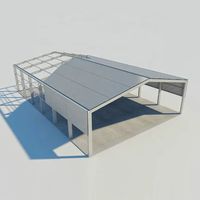 Almacenes Prefabricados de Estructura de Acero para Fábricas Industriales, Precio de Almacén de Estructura de Acero