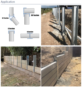 <span class=keywords><strong>Prix</strong></span> d'usine Acier léger 100UC 150UC Poteau de mur de soutènement en acier galvanisé à poutre en H - Product Image 2