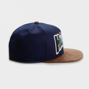Made in Vietnam this sports Trucker Hat is a Retro Hip Hop Street style flat Brimmed Hat with new Trendy color blocking design - Product Image 3