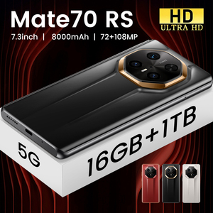 ベストセラーMate 70 RSスマートフォン5GデュアルSIMカード16GB + 1テラバイトメモリ108MPリアカメラHDスクリーンDeca Core Android 14 8000mAh - Product Image 2