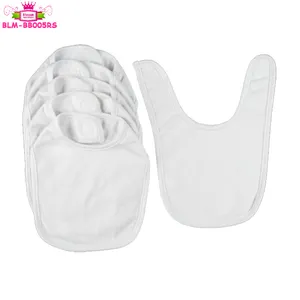 2023 High quality baby bibs/ Recyclable baby bibs/baby bibs plain white