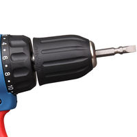 Perceuse à percussion rechargeable Shunfa 12V, usage industriel, deux vitesses réglables, outil électrique réversible, batterie lithium DCJZ23-10E OEM