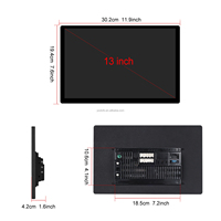 Podofo 13.1'' 2K IPS Grand écran 8 cœurs 4+64 Go Autoradio Android CarPlay avec modem 4G Android Auto WiFi GPS DSP RDS