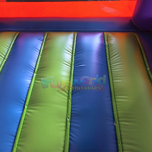 Party jumpers kids jumping bouncer <b>inflatable</b> rainbow castle combo bounce house with slide - Product Image 6