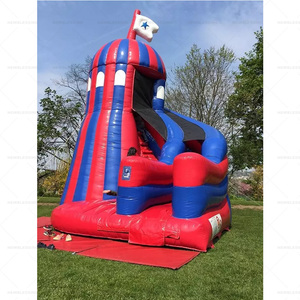 PVC Middle Commercial <b>Inflatable</b> Dry Slide Bouncer Backyard <b>House</b> Large Double Slides <b>Inflatable</b> Water Slide <b>Inflatable</b> Water - Product Image 4