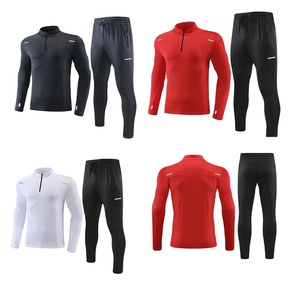 2026 Nieuw ontwerp voetbal half-rits 1/4 rits trainingspak voetbaltenues snel drogend polyester digitaal geprint sport shirt - Product Image 3