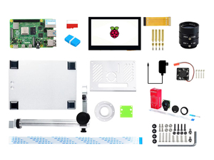 Kit de microscope Waveshare Raspberry Pi, grossissement visuel 12MP, support d'écran de microscope, RPI en option K684 - Product Image 5