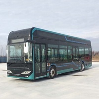 Véhicule bus électrique personnalisé Énergie hydrogène 105Kw 120Kw Mini bus de ville 21 39 Seat Decker Bus électrique Turistic