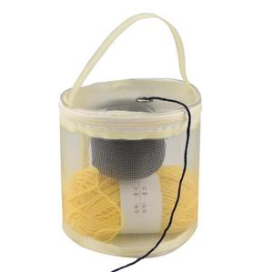 cheapest foldable mesh Organizer yarn storage Bag for Knitting Yarn Tote For Weave Tools Crochet