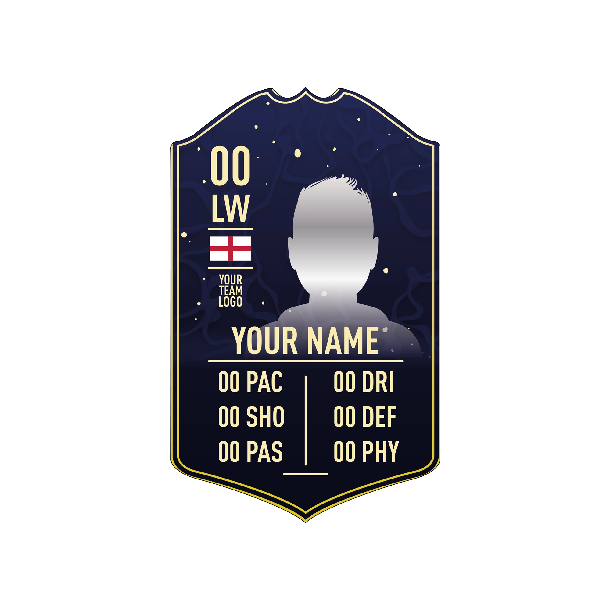 Bianco lucido a 200x120mm x 0, 65mm