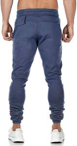 Pantalones de chándal deportivos lisos informales de entrenamiento para hombre, cálidos y transpirables, venta al por mayor - Product Image 2