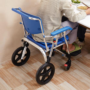 Silla de ruedas portátil Mdeical, silla de baño multiusos para pacientes, silla de baño multifunción de aluminio para ancianos - Product Image 3