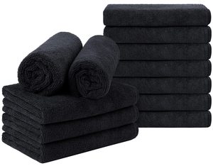 Ensemble de serviettes en coton personnalisable pour salon de beauté et salle de sport Bandeau réutilisable de haute qualité Serviettes de <span class=keywords><strong>coiffure</strong></span> Spa Vente en gros - Product Image 3