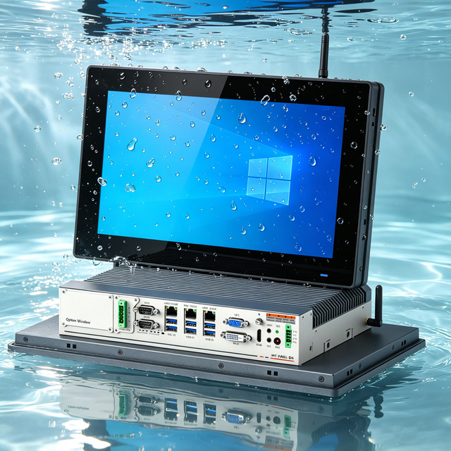 OEM/ODM All-in-One Embedded Rugged Tablets 15.6 Inch Industrial Panel Pc Ip66