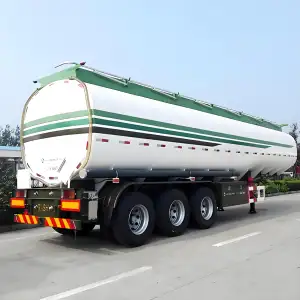 JT China 40000 42000 45000 60000 litros agua aceite tanque de combustible cisterna semirremolques para la venta con precio bajo