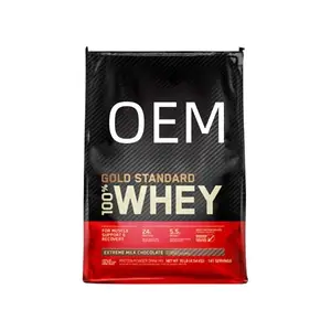 Hot Sale OEM Custom Label Whey Protein Powder Whey Isolate 100% Protein Powder Increase Muscle Weight Gain Sports Fitness