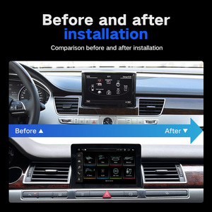 Xe Stereo đài phát thanh cho audi A8 A8L 2011-2017 8 "IPS màn hình âm thanh đa phương tiện Player GPS không dây Carplay - Product Image 3