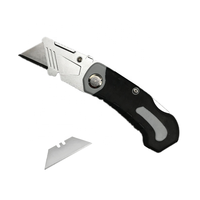 Couteau pliant utilitaire durable pour usage quotidien, lame en acier au carbone, poignée ergonomique antidérapante, idéal pour le travail extérieur, le bricolage, OEM
