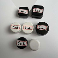 Boîte de bocal en verre aux extraits de qualité supérieure personnalisée Pack Boîte carrée à concentrés Emballage de bocal boîtes d'emballage magnétiques pour cosmétiques