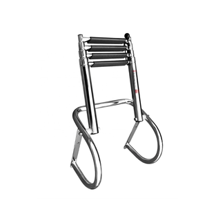 ¡Producto en oferta <span class=keywords><strong>de</strong></span> China! Suministros para canotaje, accesorios marinos, 4 escalones, pontón <span class=keywords><strong>de</strong></span> <span class=keywords><strong>acero</strong></span> inoxidable, escalera <span class=keywords><strong>de</strong></span> barco - Product Image 5