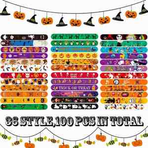 Bracelet claquant en PVC pour le Festival des Fantômes, Décoration de Fête d'Halloween, Fournitures et Jouet - Product Image 3