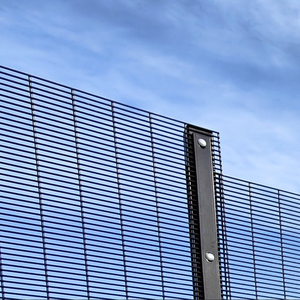 Conception de murs de clôture extérieurs, clôture de sécurité en acier galvanisé, panneaux de clôture en aluminium, panneaux de clôture anti-escalade 358 - Product Image 2