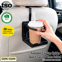 Support de tasse pliable universel pour voiture, fixation murale, bras réglables, support pour bouteille de boisson, pour bateau, camping-car, camion, fourgonnette