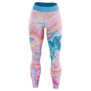 Leggings de Yoga Personalizados para Mujer, Casuales, de Cintura Alta, Transpirables, Tejidos, Sublimados, para Gimnasio - Product Image 2