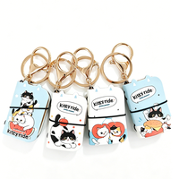 Myway 2026 – Nouveau Carnet Mini Kawaii Kittyride en Gros, Pendentif Porte-clés, Petit Journal de Voyage Portable pour Décoration de Sac à Dos