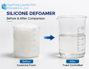 Desespumante de Silicona Industrial, Emulsión de Desespumación Rápida, Buena Estabilidad Química, Antiespumante de Silicona para Sistemas de Agua y Aceite - Product Image 6