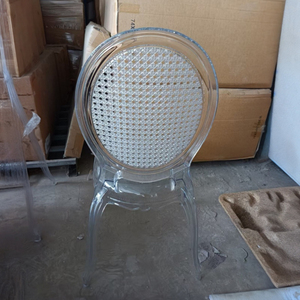 Usine <span class=keywords><strong>prix</strong></span> de gros clair Chiavari chaise de banquet napoléon en plastique acrylique tiffany mariage événement chaise - Product Image 3